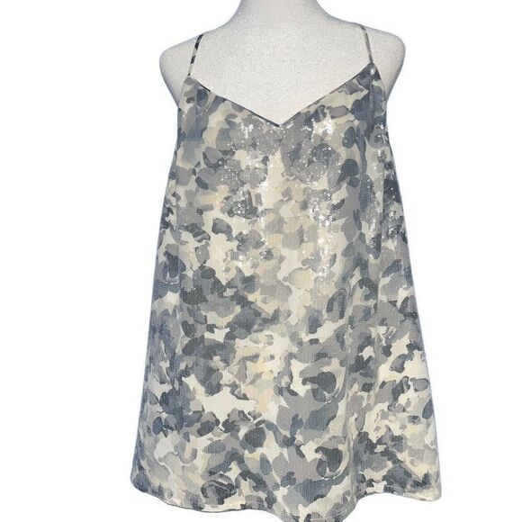 Banana Republic sequined camisole tank top XL - Picture 1 of 6